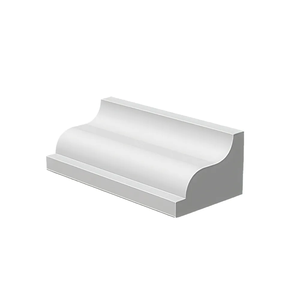 Pediment Crown Moulding BTP7714 - Interior PVC Molding