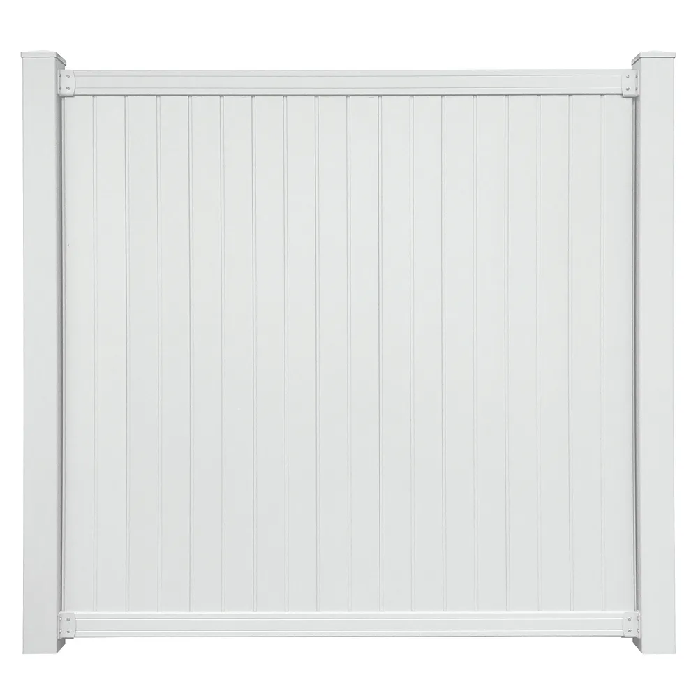 6' x 6' Belfast Privacy Fence Panels and Gate White image 6